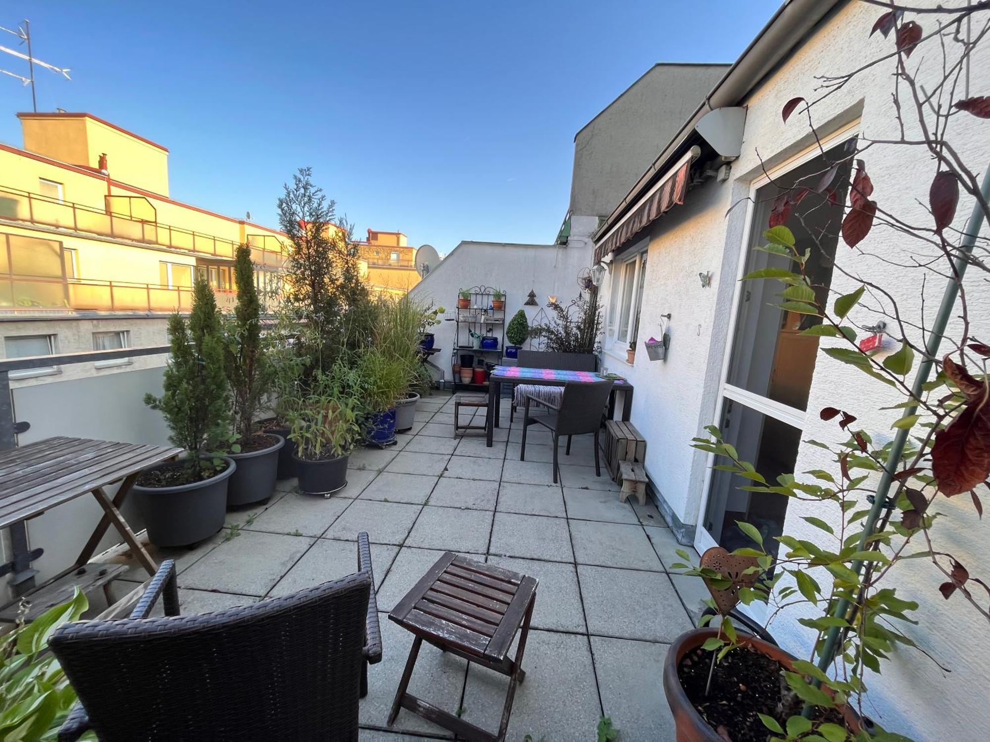 Gemuetliche Dachterrassen Whg Apartment เวียนนา ภายนอก รูปภาพ